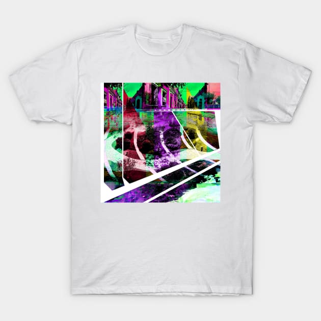 Mazatlán street art landscape collage T-Shirt by jorge_lebeau